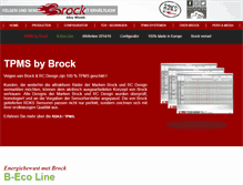 Tablet Screenshot of brock.nl