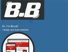 Tablet Screenshot of brock.biz